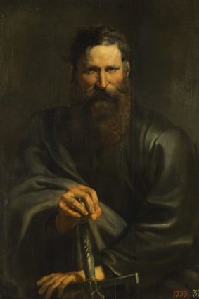 Peter Paul Rubens and workshop, <i>The Apostle Paul</i> (c. 1615), oil on wood panel, 105.6x74cm. The State Hermitage Museum, St Petersburg. Acquired before 1774.