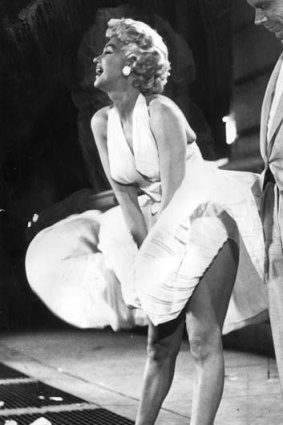Marilyn Monroe: Blonde bombshell.