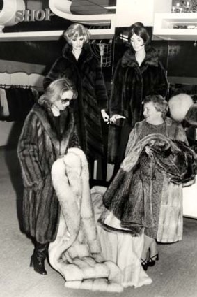 Mark Foy's assistants with furs worth more than $25,000 in 1977.