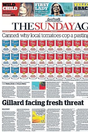 'Possibly the best-designed newspaper in Australia.'