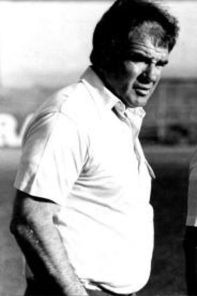 Right-hand man: Ron Massey with legendary coach Jack Gibson during Parramatta's breakthrough premiership year of 1981.