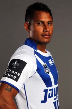 Ben Barba in his Dogs kit.