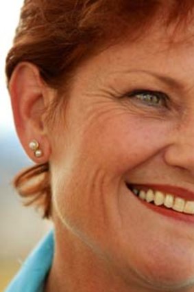 Pauline Hanson ... challenging the election result.
