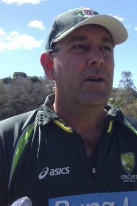 Australia coach Darren Lehmann.