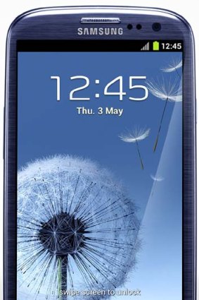 Previous model: The Samsung Galaxy S III.