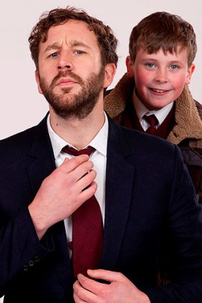 Chris O'Dowd (left) stars in <i>Moone Boy</i>, which is based on his childhood.