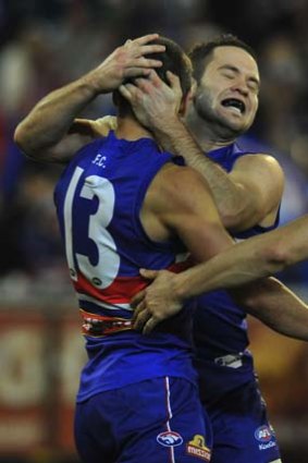 The most recent case of a player making his debut in the finals: Bulldog Andrew Hooper with Daniel Giansiracusa in 2010.