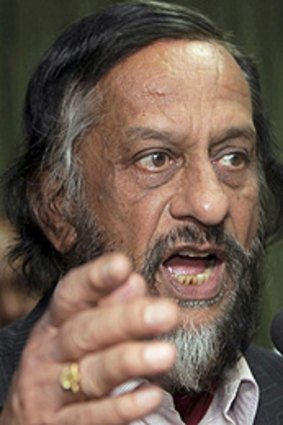 Push  ... Rajendra Pachauri scoffs at calls to step down.