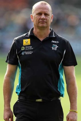 Ken Hinkley: "What they don't do in those young clubs is dwell on what happened last week."