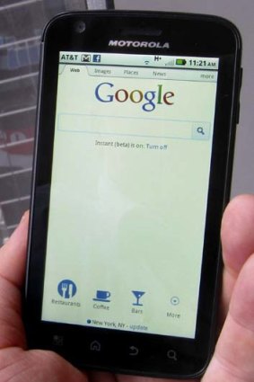 Abandoned ... Google's Motorola Mobility has withdrawn a patent compaint against Apple.