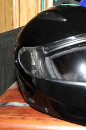Ariel Castro made his victims wear this helmet while he raped them.