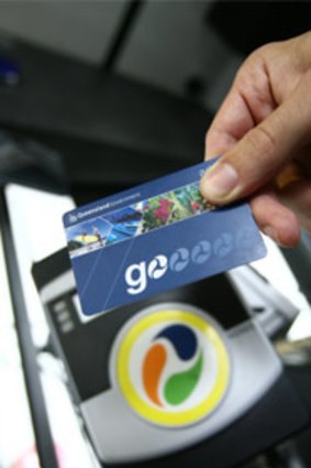 Queensland's Go Card transport card.