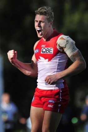 Sydney Swans player Tim Membrey.