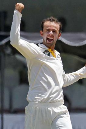 'A lot of talent': Nathan Lyon can spin a wicket but he needs to be sure not to focus too much on results, says coach Clarke.