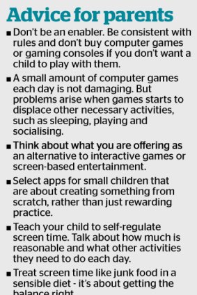 How parents should deal with screens in their children's life.
