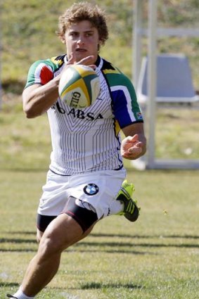 Young rising star ... South Africa's Patrick Lambie.