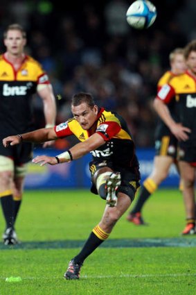 The real deal ... Aaron Cruden of the Chiefs.
