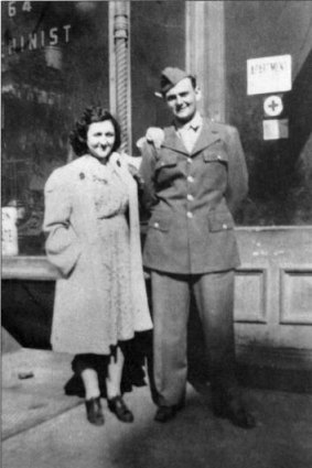 Mixed loyalties: The only known picture of Ethel Greenglass Rosenberg and her brother, David Greenglass, alone. Probably taken in World War II.