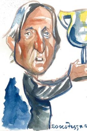 And the winner is ... Garry Rothwell, Property Person of the Year. <em>Illustration: Rocco Fazzari</em>