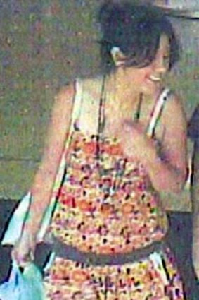 A CCTV image of Bianca Girven.