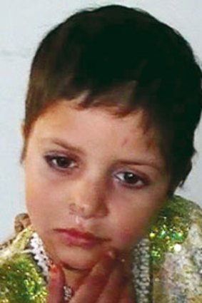 Five-year-old Shuri Noor was injured in the attack.