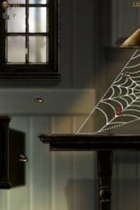 A simple spider has no idea what secrets are being revealed in Spider: The Secret of Bryce Manor.