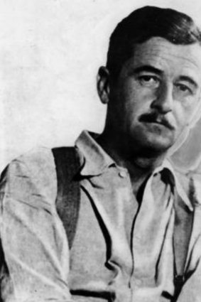 William Faulkner: The American writer's influence on Australian author alluded to.