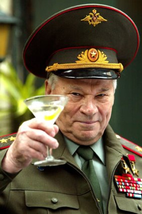 Russian Mikhail Kalashnikov, famous for his AK-47 gun design, launched his eponymous vodka in 2004. There's little doubt deaths can now be attributed to the general for two reasons.