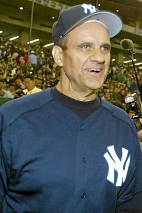 New York Yankees' Joe Torre, father of Cristina.