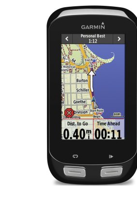 Bundle: The Garmin Edge 1000 comes with biometric sensors which connect remotely to the unit.