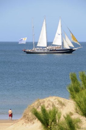 A schooner cruise.