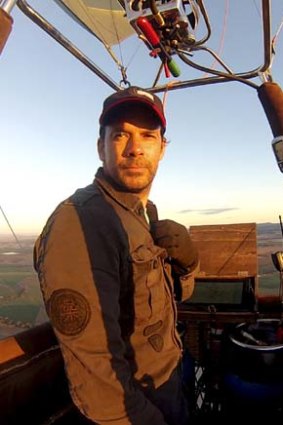 Australian champion Thomas Dattler is amopngthe crop of Aussies taking on the hot-air balloon racing world.