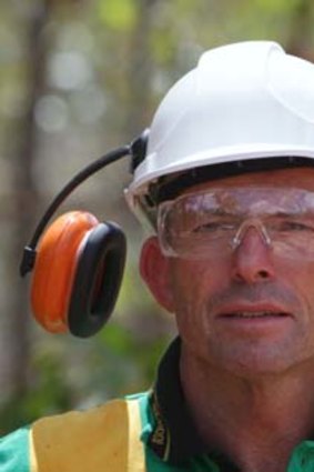 Tony Abbott ... "Working Man Tony understands the pain of the man on the land."