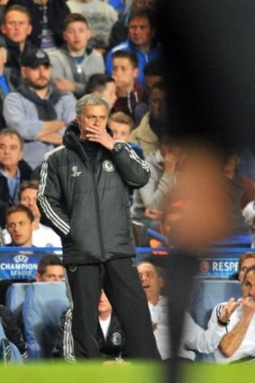The strategic one: Chelsea's Jose Mourinho.