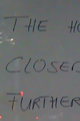 Closed ... the Hopetoun will be shut until further notice.