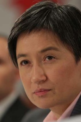 Not complaining, nor is the Prime Minister ... Penny Wong
