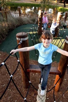 Child's play ... Safari Park playground is in the running for its outdoor designs.