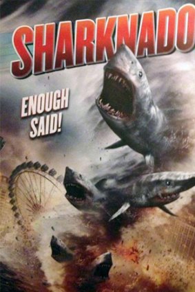 <i>Sharknado</i> stars Tara Reid and Ian Ian Zeiring.