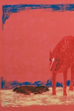 Jenny Watson, <i>Grieving Mare and Dead Foal</i>, 2014 
