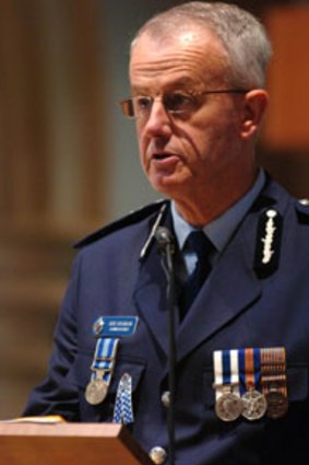 Queensland Police Commissioner Bob Atkinson.