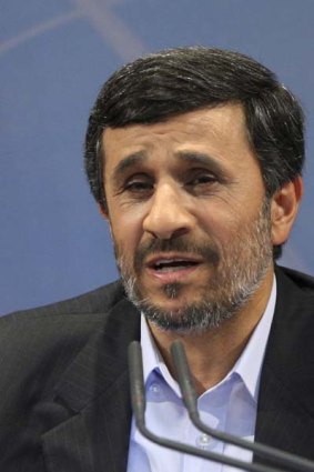 Mahmoud Ahmadinejad ... claimed petrol sanctions would have no effect.