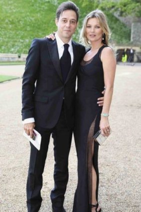 Kate Moss and Jamie Hince.