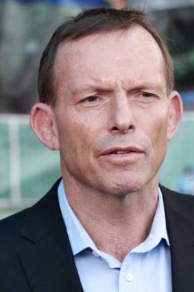 Unscathed: Tony Abbott.