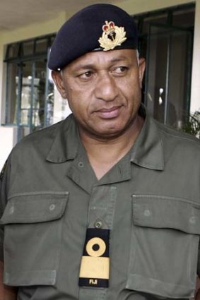 Fiji's military commander Frank Bainimarama.
