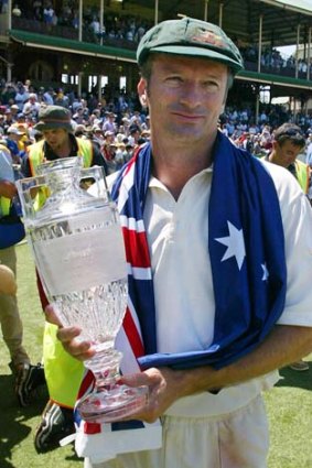 Salute: Steve Waugh spoke of his admiration for Ricky Ponting.