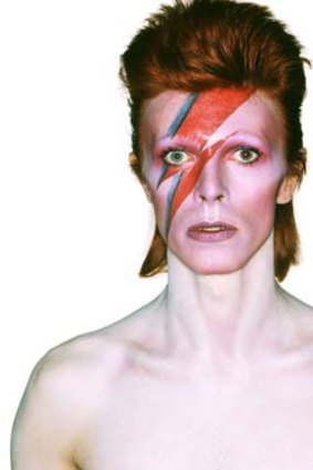 Praising the astronaut's rendition: David Bowie pictured from <em>Aladdin Sane</em> album cover.