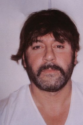 Rug lord: Tony Mokbel was arrested in Greece while wearing this absurd wig.