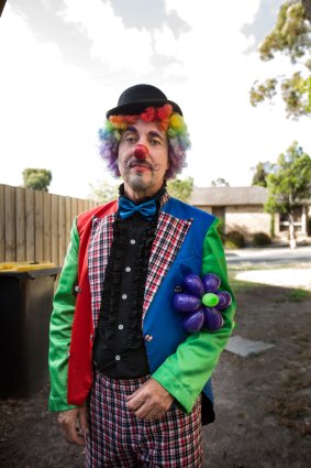 Dan Stewart aka Twisty the Clown says bookings are declining.