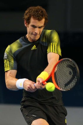 Eyes on the prize: Andy Murray.