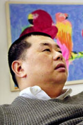 Jimmy Lai, whose Next Media Group has suffered numerous Triad-style attacks.